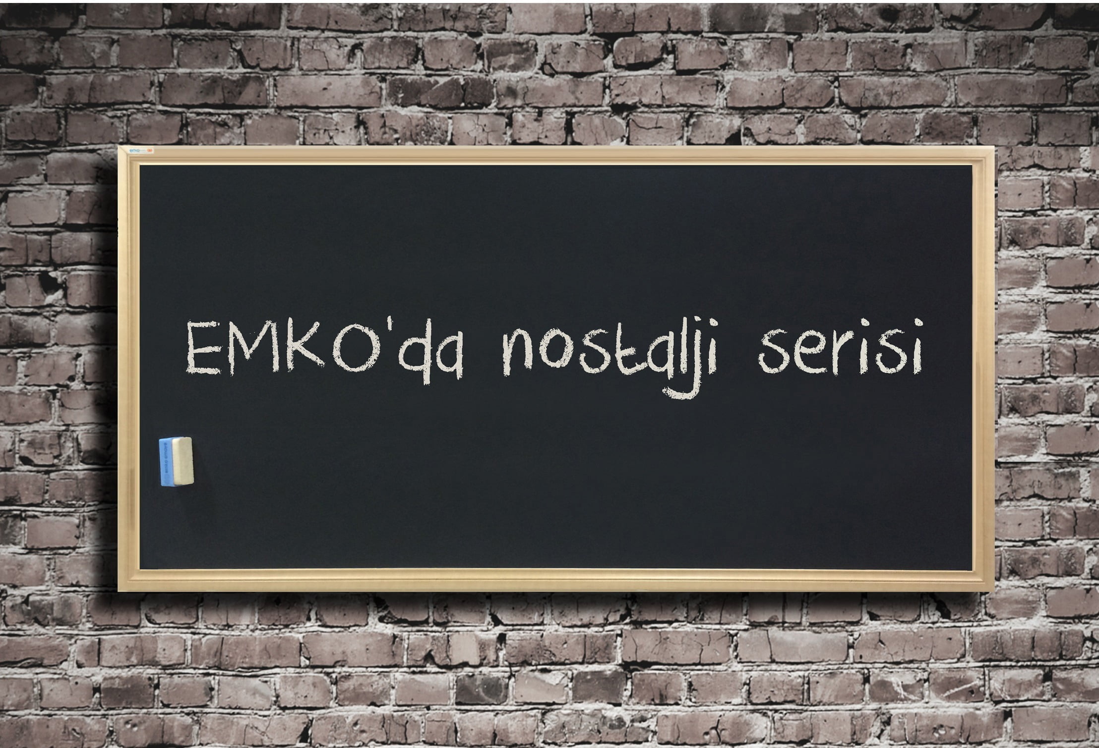 NOSTALJİ DM YAZI TAHTASI
