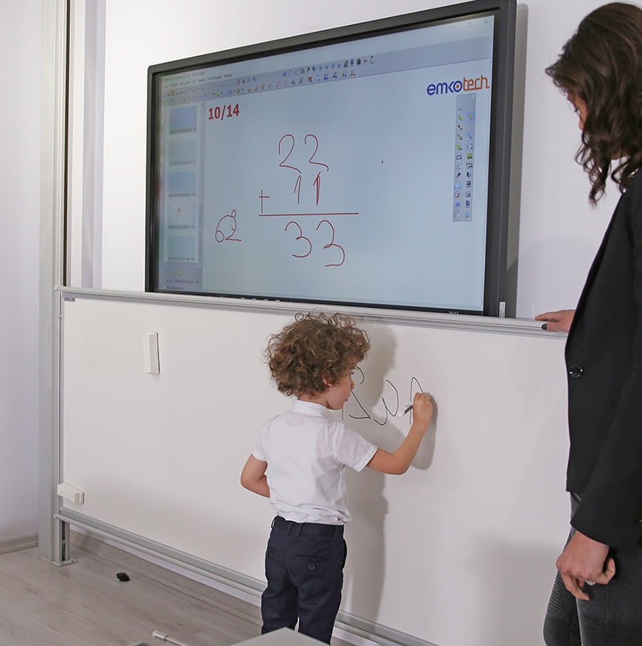 emkotech giyotin sistem akıllı tahta emkotech giyotin sistem akıllı tahta