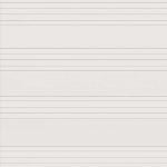 White Ceramic Steel - Music Surface